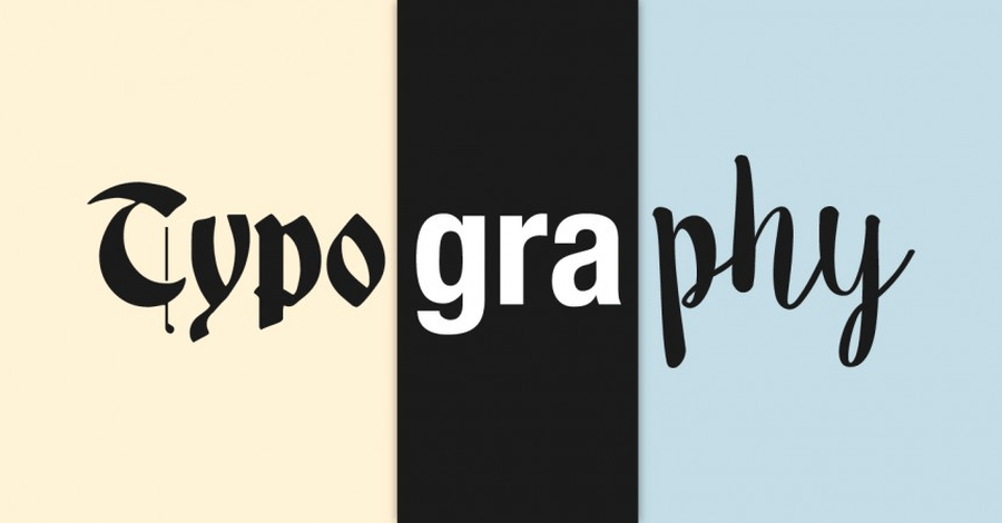 typograpgy layout wen design